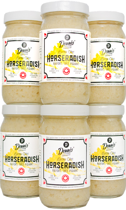 extra hot horseradish case